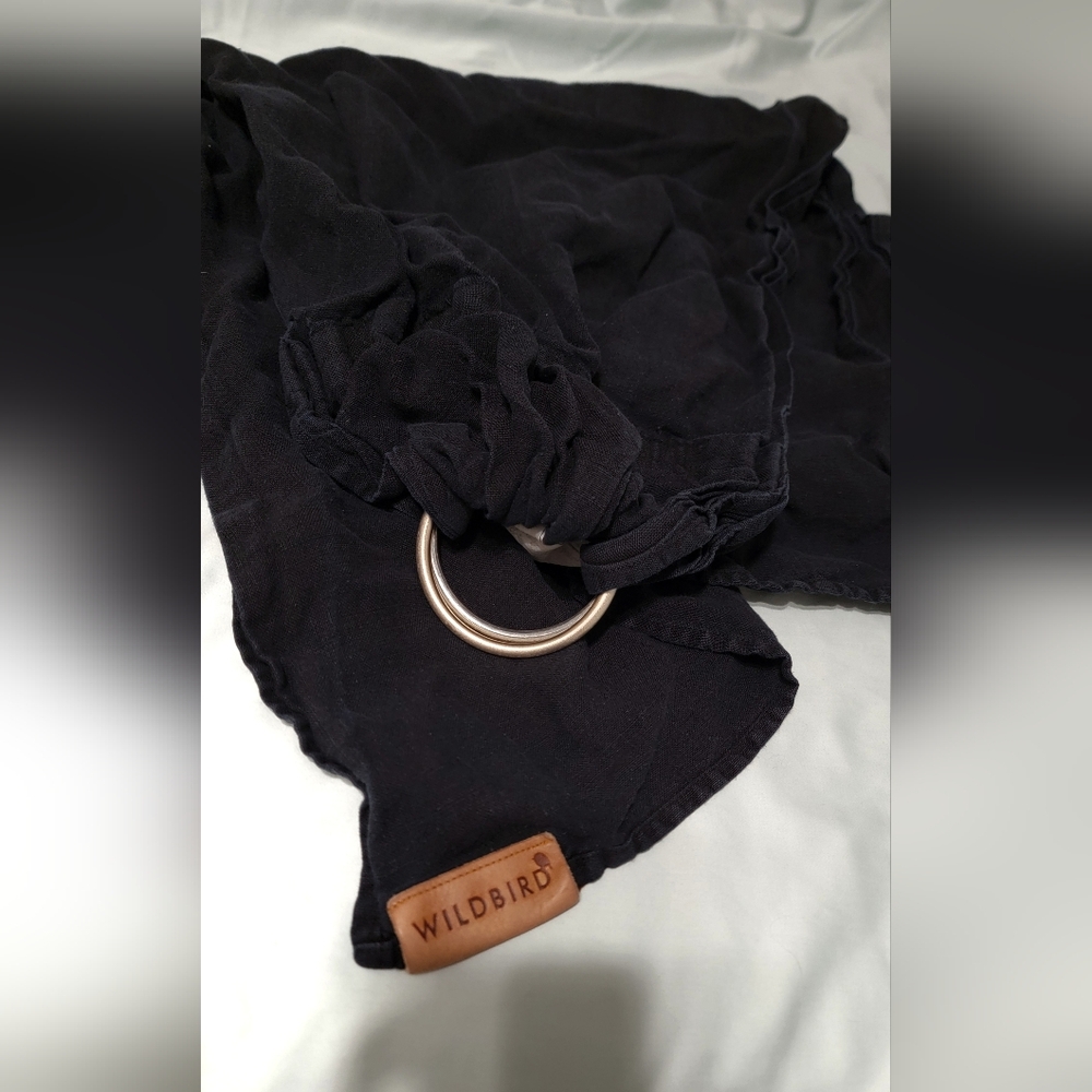 Wildbird Raven Colored Linen Sling Wrap